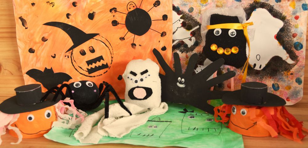 DIY enfant - Créations et petits monstres d'Halloween